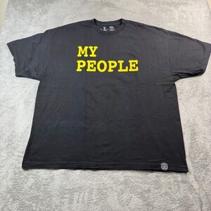 Farmers Market Hawaii My People T-Shirt Mens 3XL Black Kamehameha Unbreakable